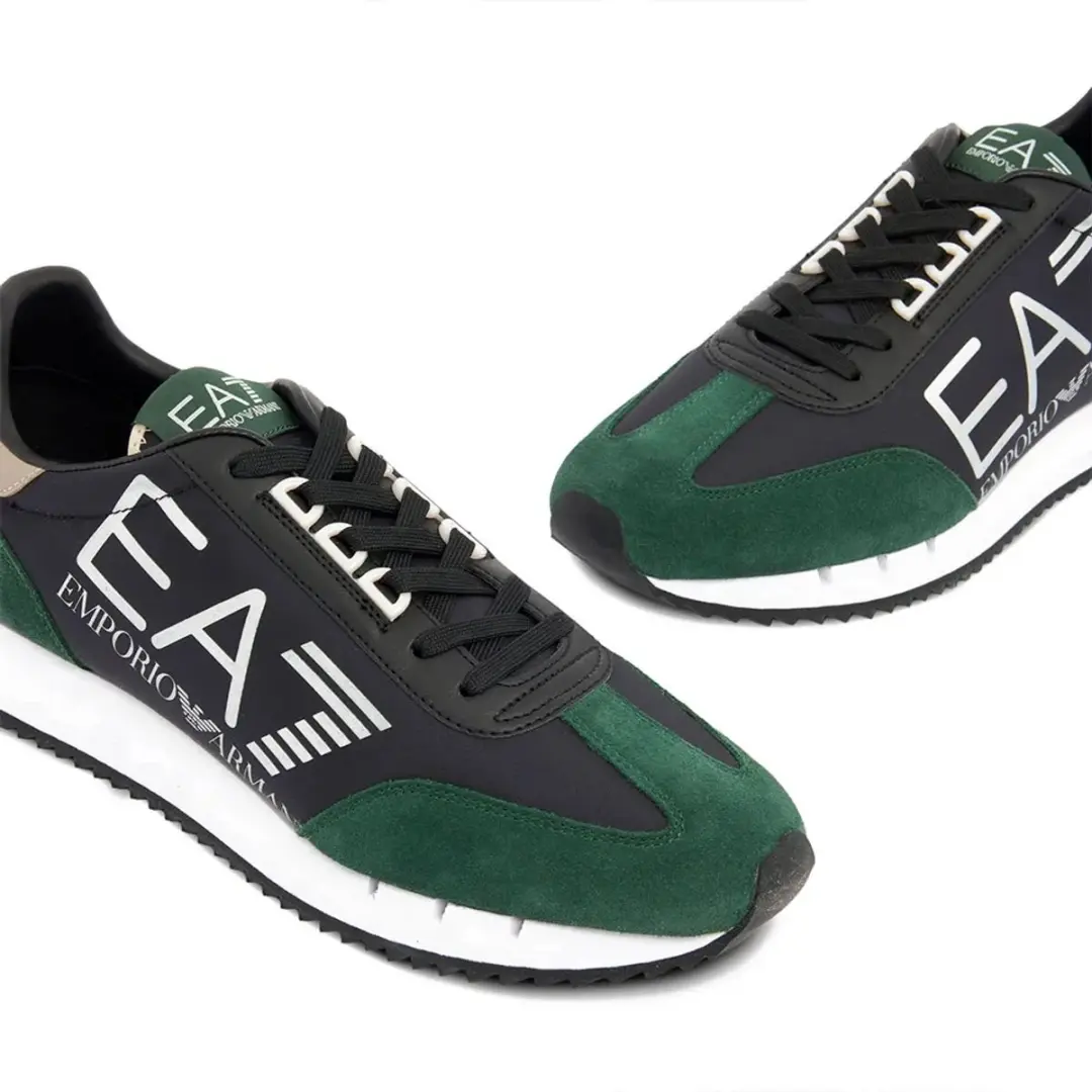 Giorgio Armani EA7 Emporio Armani Schoenen 7x000541_af18609 - 42 2/3 - Black/Cilantro/Roast