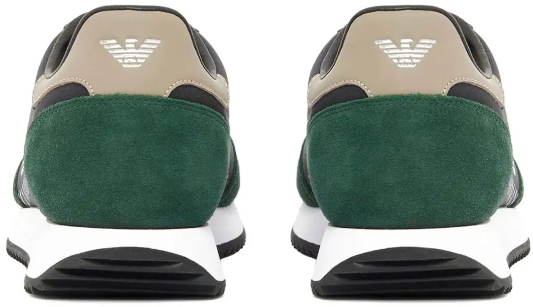 Giorgio Armani EA7 Emporio Armani Schoenen 7x000541_af18609 - 42 2/3 - Black/Cilantro/Roast