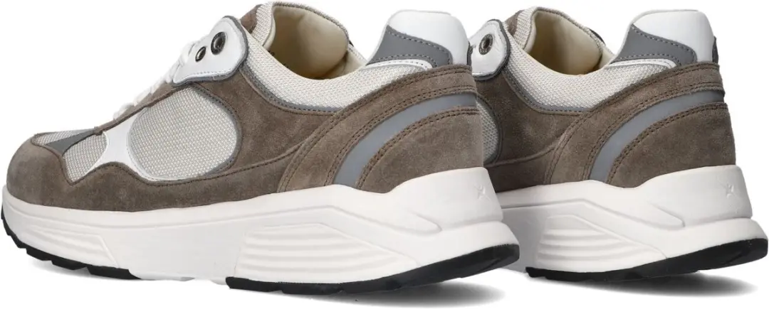 Xsensible Helix Men Sneakers - Taupe - Maat 46 - afbeelding 6 van 6