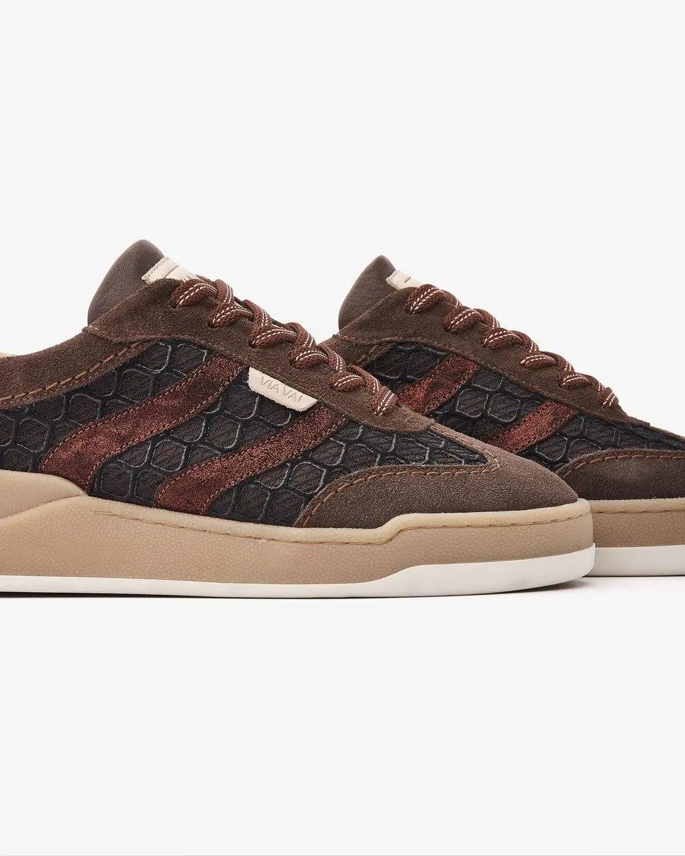 VIA VAI Sam Naomi Dames Sneakers - Bruin - Maat 40 - afbeelding 5 van 6
