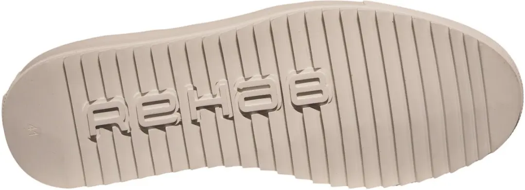 Rehab Creon Suede Sneakers - Maat 43 - Wit - afbeelding 6 van 6