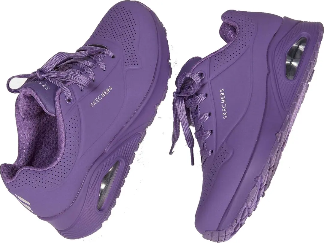 Skechers Uno Dames Sneakers 37 - Paars - afbeelding 6 van 6