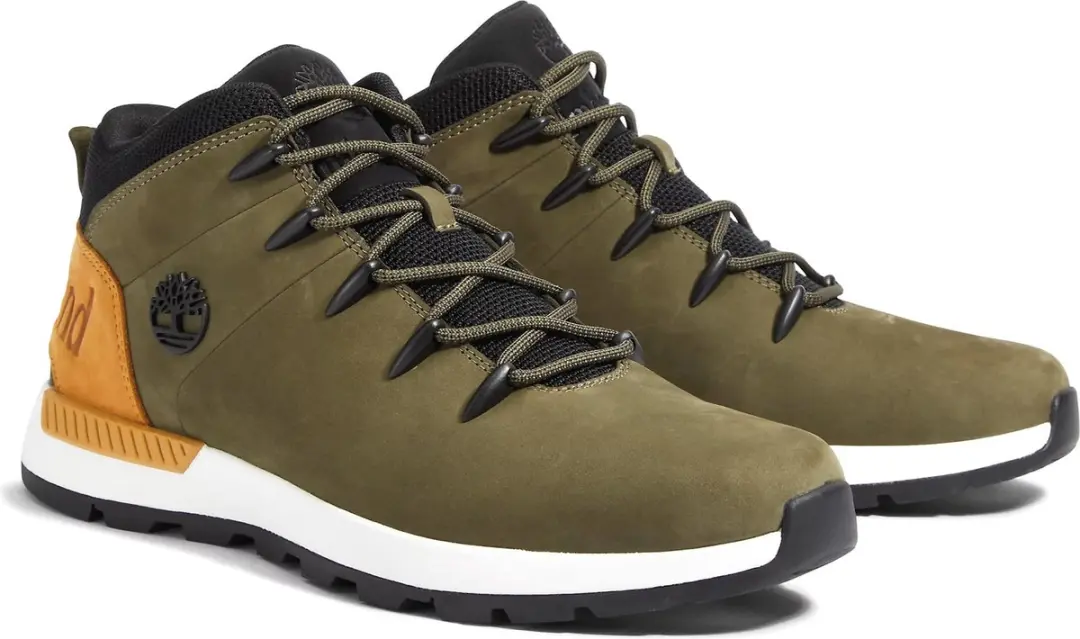 Timberland Sprint Trekker Mid Boots - Heren 43 - Kaki - afbeelding 3 van 6