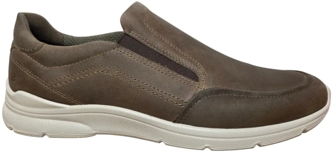 ECCO Irving Instappers Bruin Nubuck