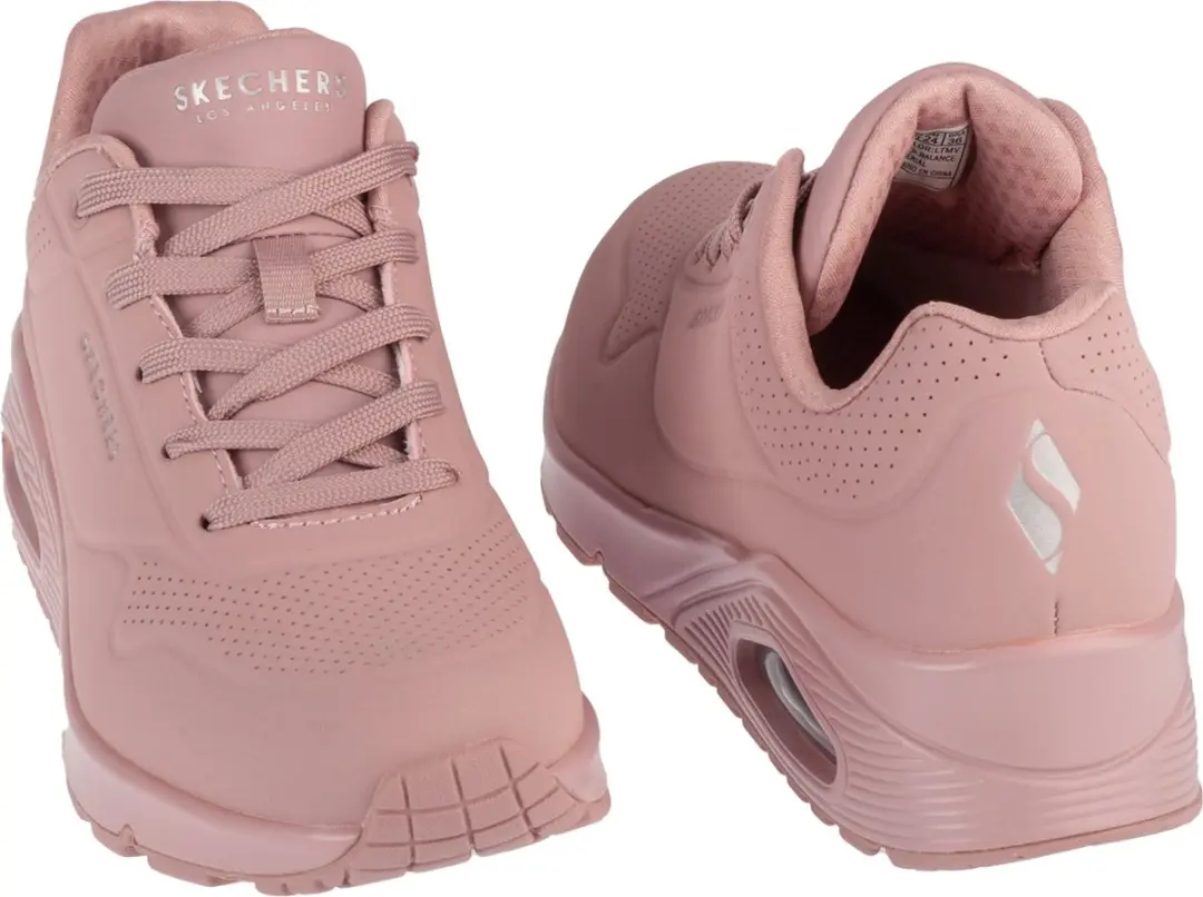 Skechers Street UNO STAND ON AIR Sneakers - Lichtroze - afbeelding 3 van 6