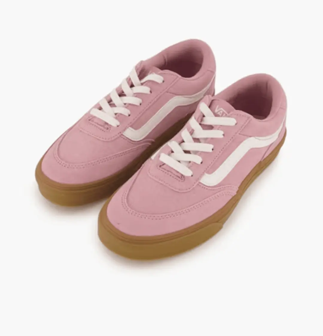 Vans Dames Sneaker Brooklyn Ls Suede Gum Pink Dawn