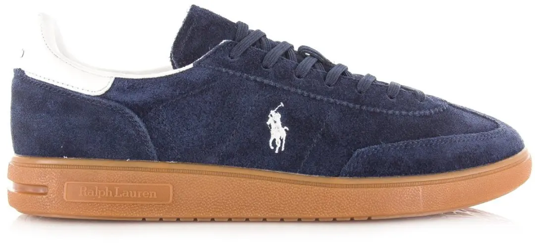 Polo Ralph Lauren Bedford Navy Lage Sneakers 45 - afbeelding 2 van 6