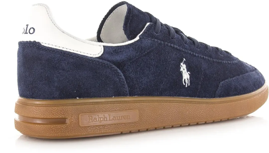 Polo Ralph Lauren Bedford Navy Lage Sneakers 45 - afbeelding 3 van 6