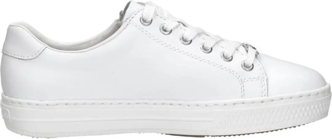 Rieker Sneakers wit Leer