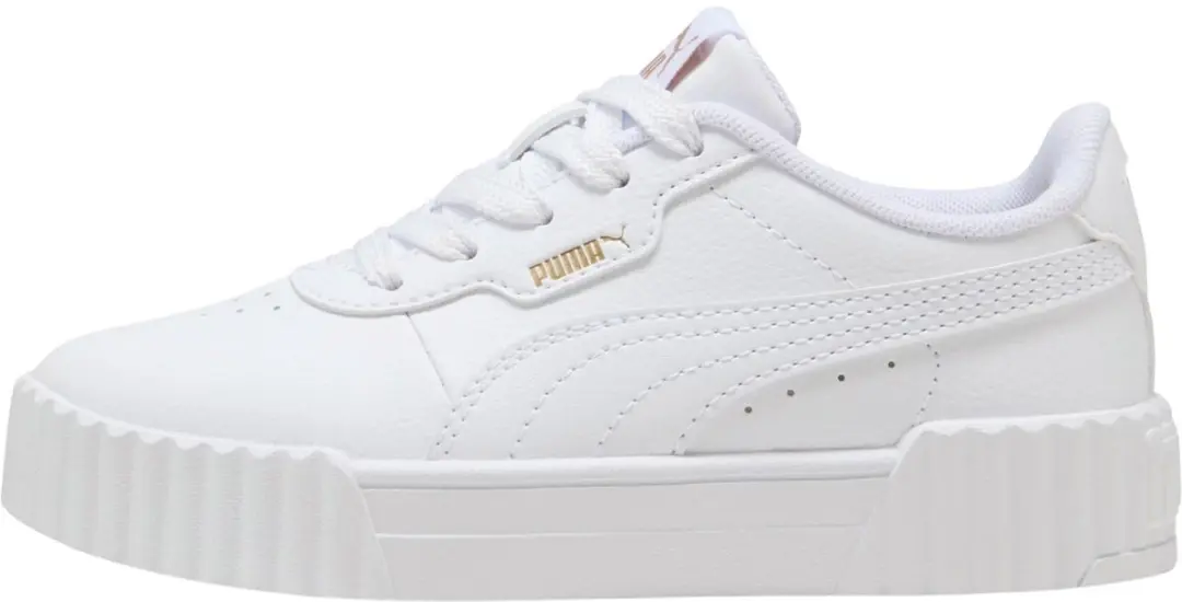 PUMA Carina 3.0 PS Sneakers Junior - 32.5 - Wit - afbeelding 6 van 6