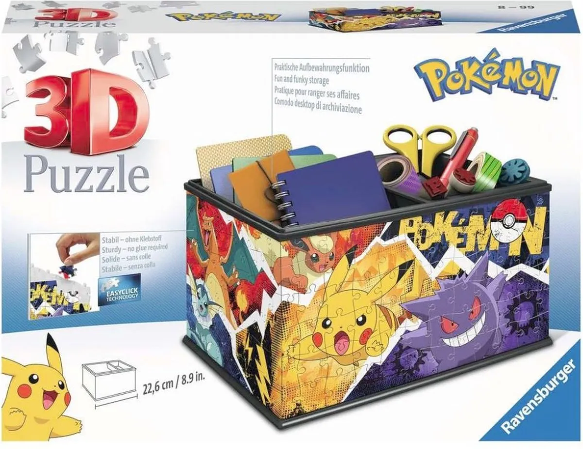 Ravensburger Pokémon 3D Puzzel Stripfiguren 216 Stuks - Multicolours