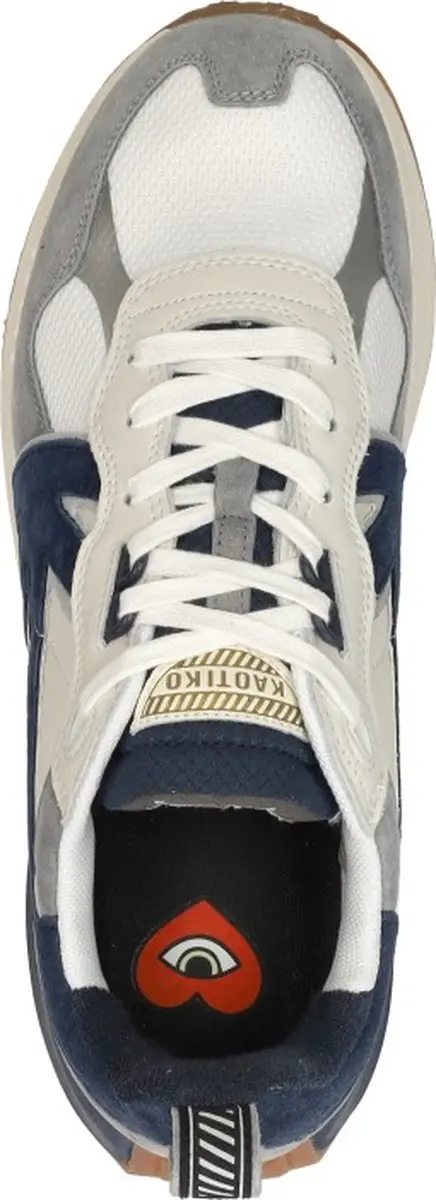KAOTIKO Vancouver Sneakers - Heren - Wit - Maat 45 - afbeelding 5 van 6