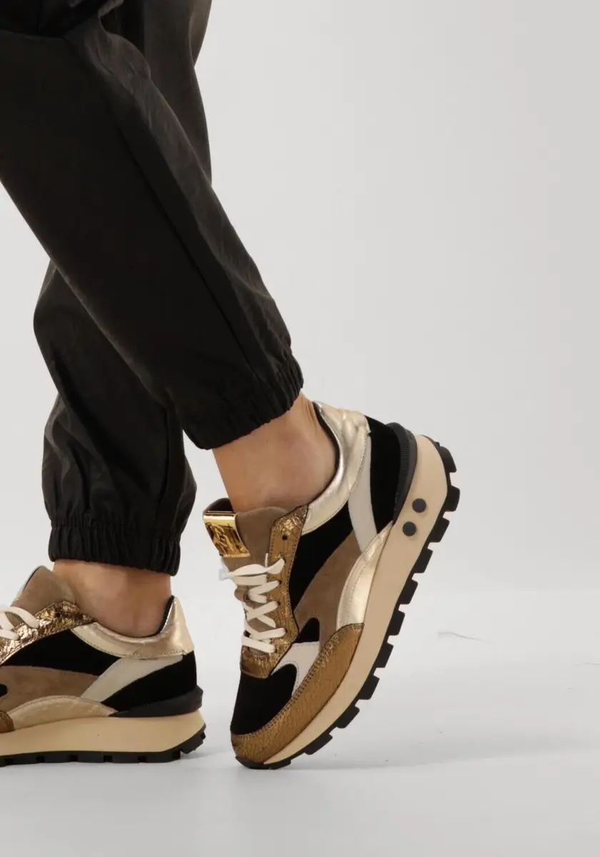 Floris van Bommel Blokki Sneakers Sfw-10098 - Goud - Maat 37,5 - afbeelding 2 van 6