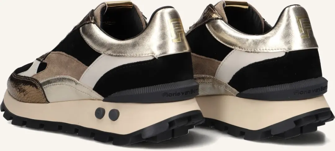Floris van Bommel Blokki Sneakers Sfw-10098 - Goud - Maat 37,5 - afbeelding 6 van 6