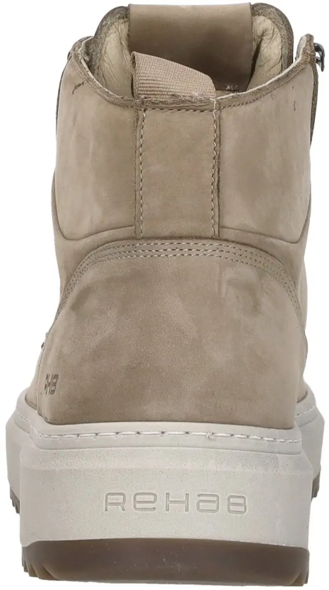 Rehab Rafa Nub Veterschoenen Hoog - taupe - Maat 42 - afbeelding 5 van 6