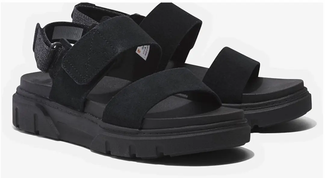 Timberland Greyfield 2 Strap Sandalen - 38.5 - Zwart - afbeelding 4 van 6