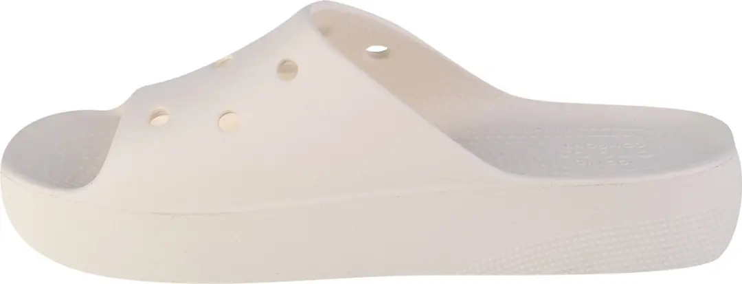 Crocs Classic Platform Dames Klapjes 208180-100 - Wit - afbeelding 5 van 6