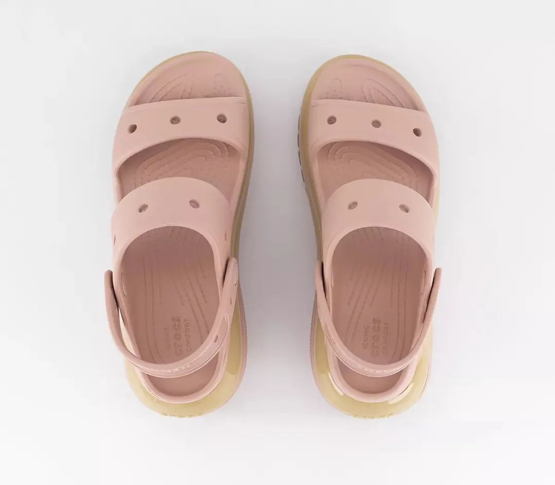 Crocs Classic Mega Crush Sandal Pink Clay Maat 41/42 M8W10