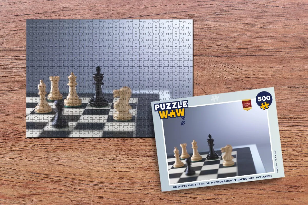 PuzzleWow Legpuzzel 500 Stuks - Multicolor