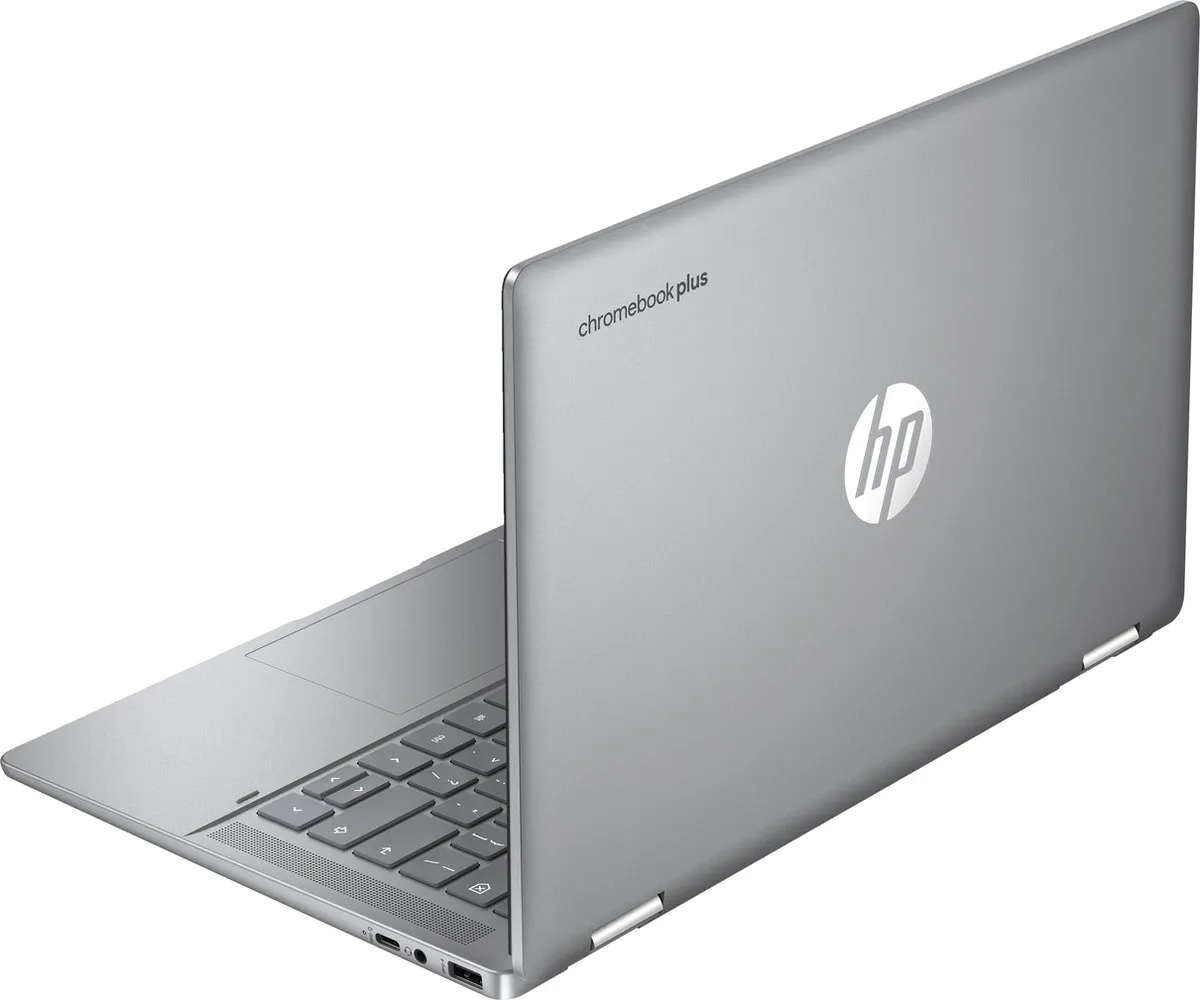 HP Chromebook x360 14b-cd0075nd - 35,6 cm Touchscreen - 8 GB RAM - 256 GB - Zilver