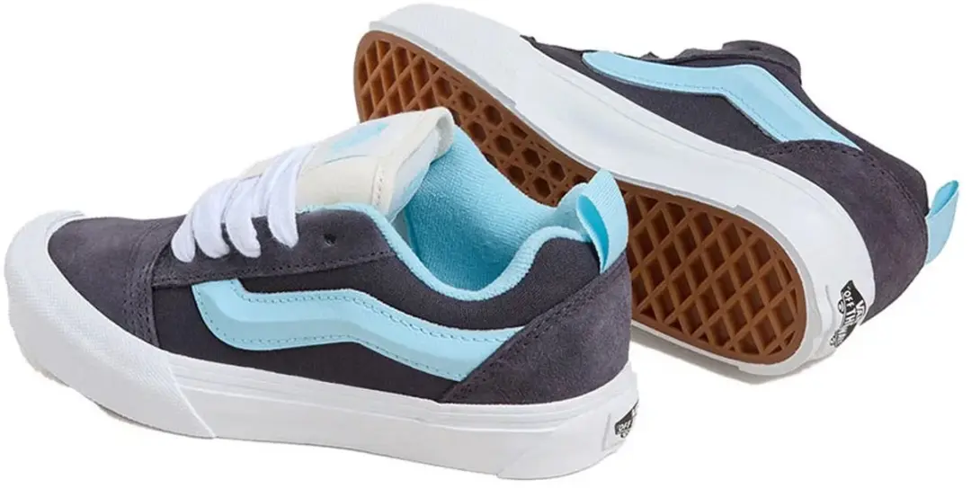 Vans Knu Skool Jr Sneakers - Grijs - Maat 33 - afbeelding 3 van 6