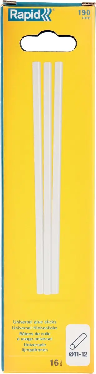 Rapid Universeel Lijmpatronen Ø12 x 190mm - 16 Stuks