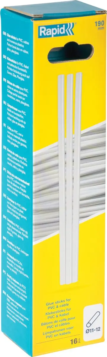 Rapid PVC & Kabel Lijmpatronen Ø11 - 16 Stuks