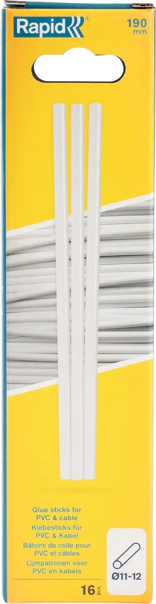 Rapid PVC & Kabel Lijmpatronen Ø11 - 16 Stuks