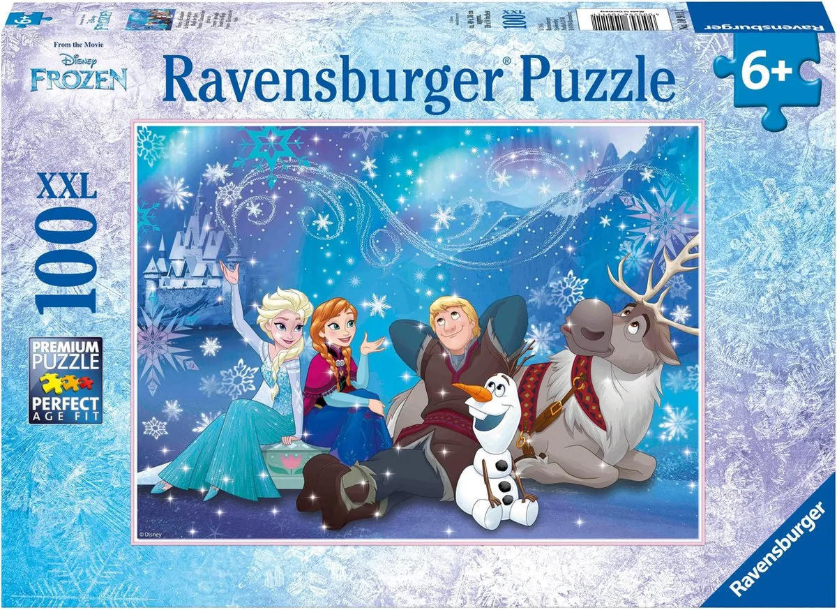 Ravensburger Disney Frozen IJsmagie Legpuzzel 100 Stuks - Multicolor