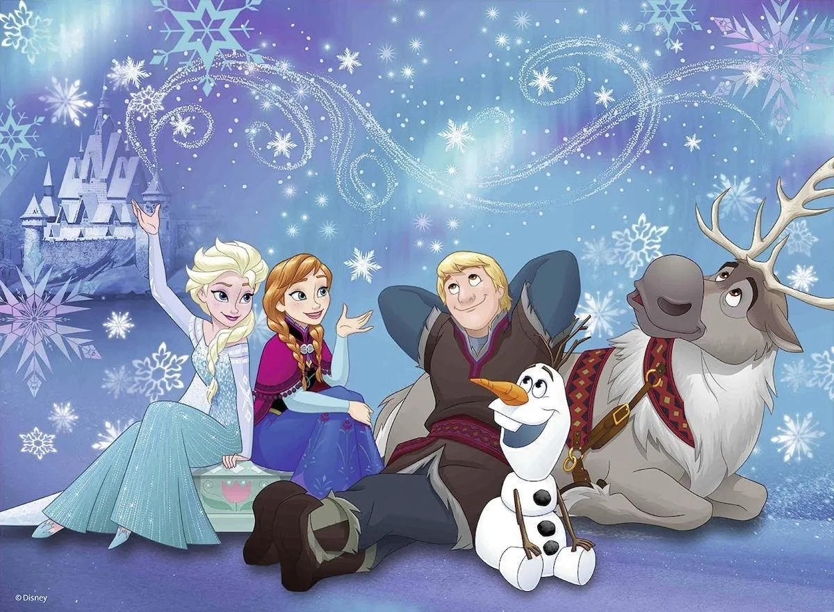 Ravensburger Disney Frozen IJsmagie Legpuzzel 100 Stuks - Multicolor
