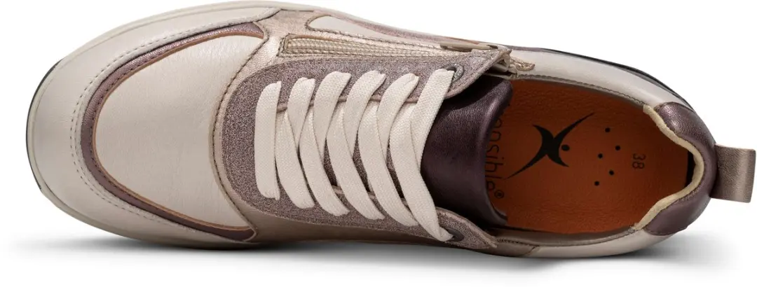 Xsensible Dames Sneakers 30222.3 - Maat 40 - Off White - afbeelding 6 van 6