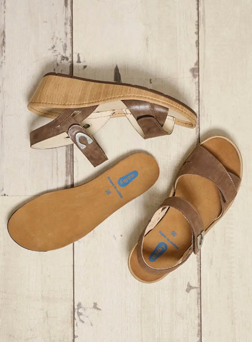 Wolky Dames Sandalen 03552 Sanibel - 40 - Bruin - afbeelding 6 van 6