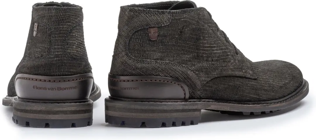 Floris van Bommel CREPI 11.28 Heren Sneakers - Zwart