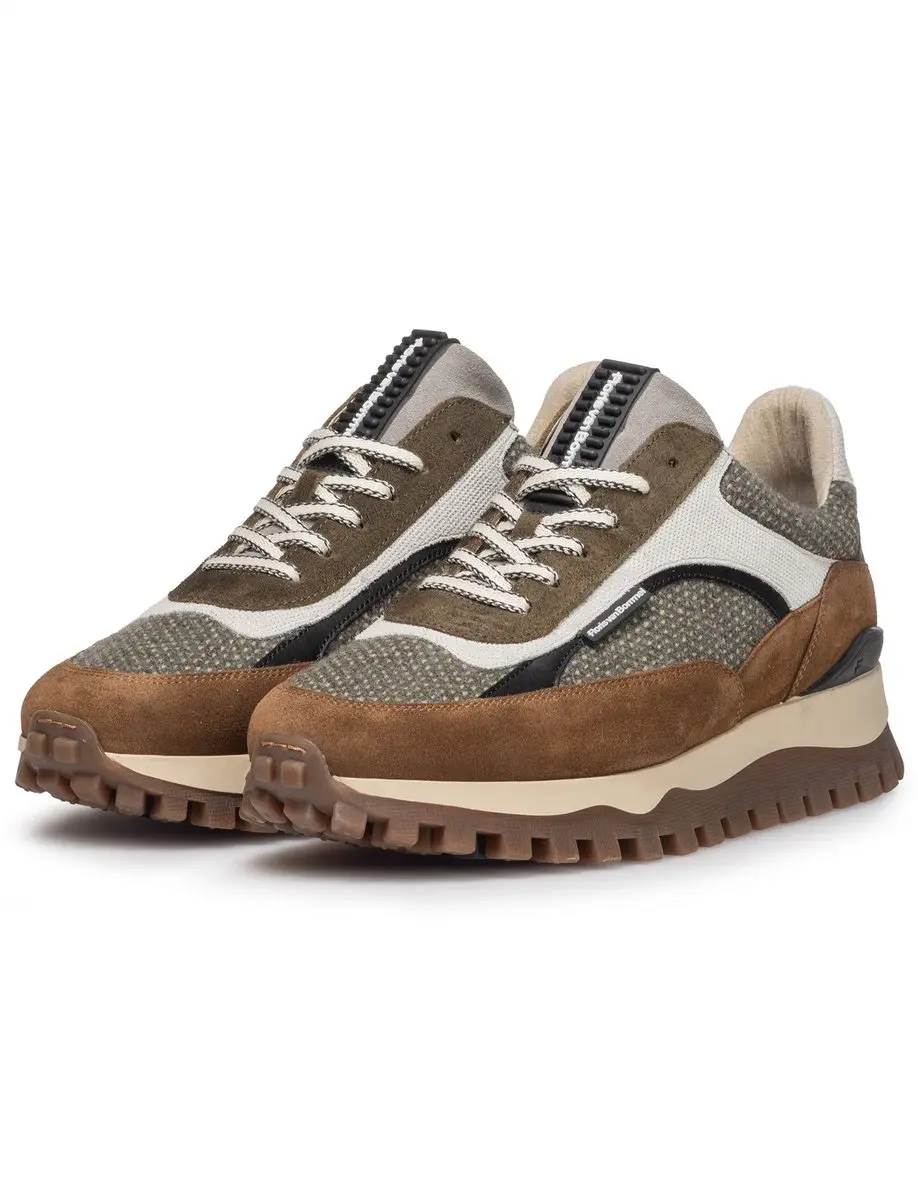 Floris van Bommel DE GROMMER 05.11 Lage Sneakers - Groen 44