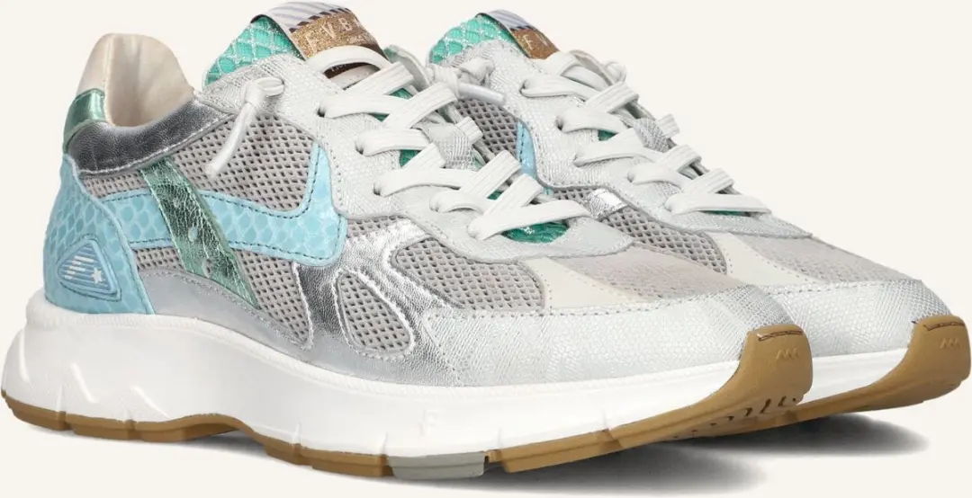 Floris van Bommel Daysi Sneakers Sfw-10152 - Zilver - afbeelding 4 van 6