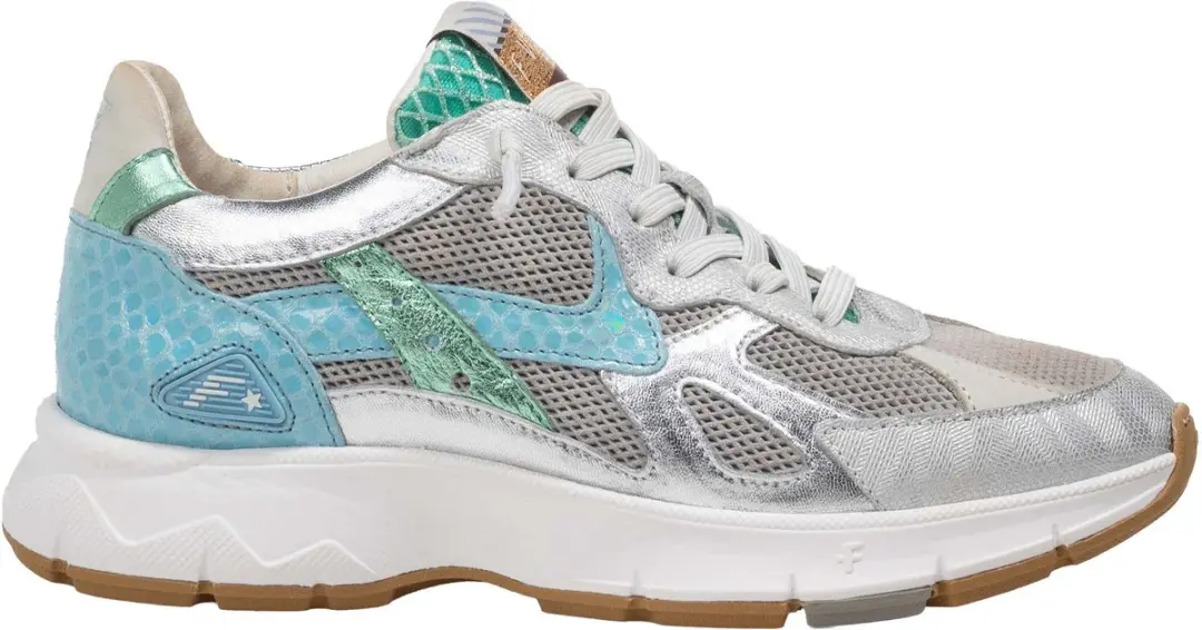 Floris van Bommel Daysi Sneakers Sfw-10152 - Zilver - afbeelding 3 van 6