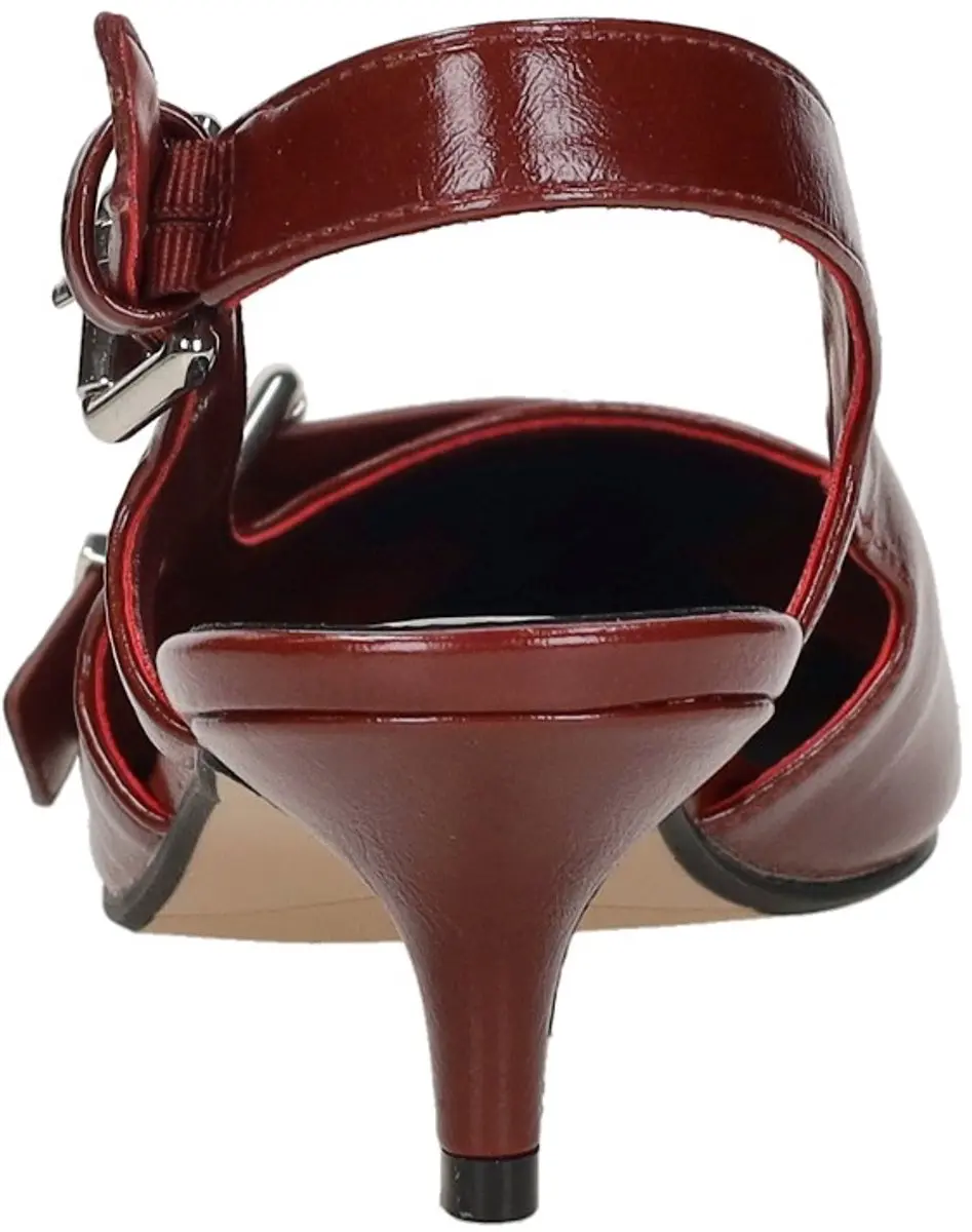 Mexx Tyra Slingbacks - Bordeaux - Maat 40 - afbeelding 5 van 6