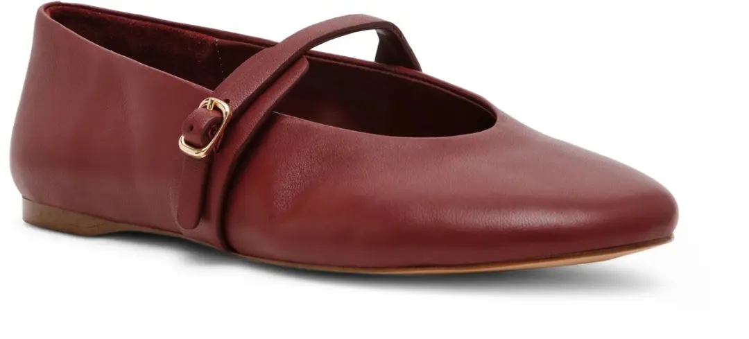Steve Madden Rejoice Ballerina - Rood 37 - afbeelding 2 van 4