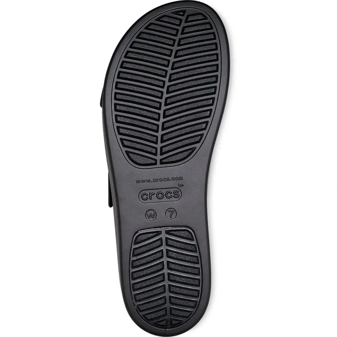 Crocs Brooklyn Low Wedge Sandal 207431 - Zwart - afbeelding 6 van 6