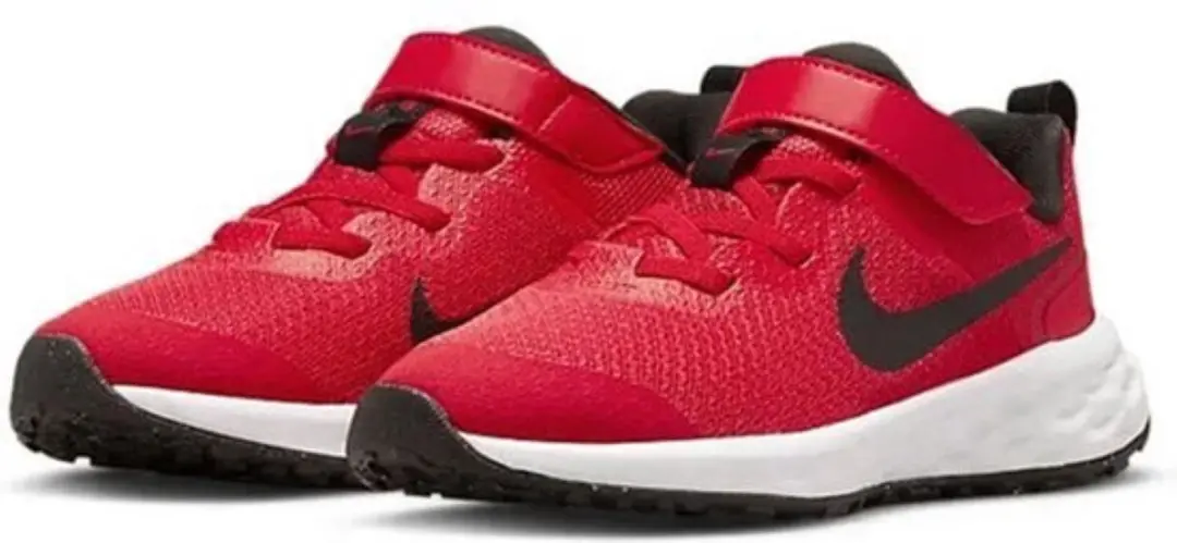 NIKE Revolution 6 kinder sneaker schoenen rood DD1095 maat 27.5