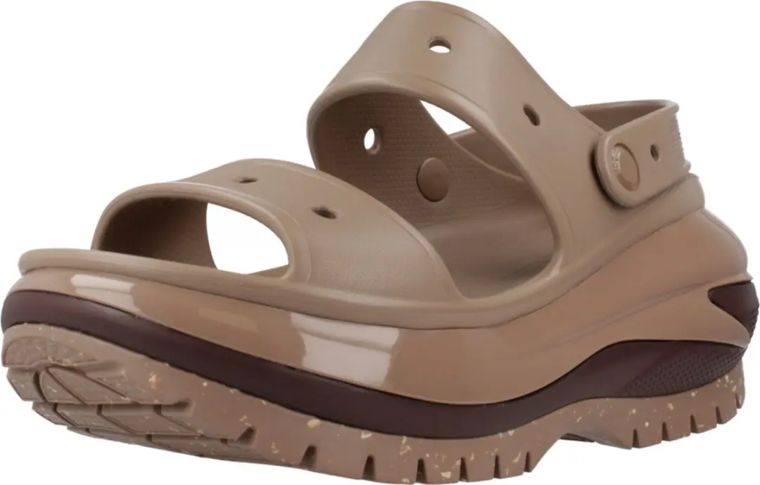 Crocs Classic Mega Crush Sandalen Bruin Maat 39/40 US M7/W9
