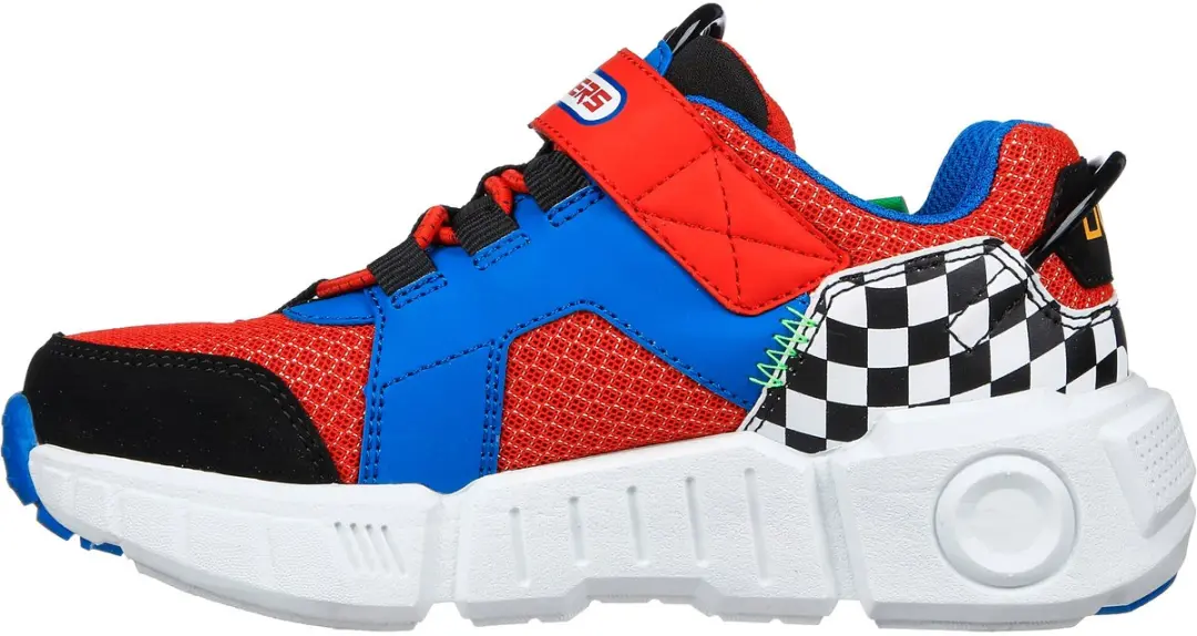 Skechers Gametronix 402260L-BLMT Sneakers - Rood - Maat 32 - afbeelding 4 van 6