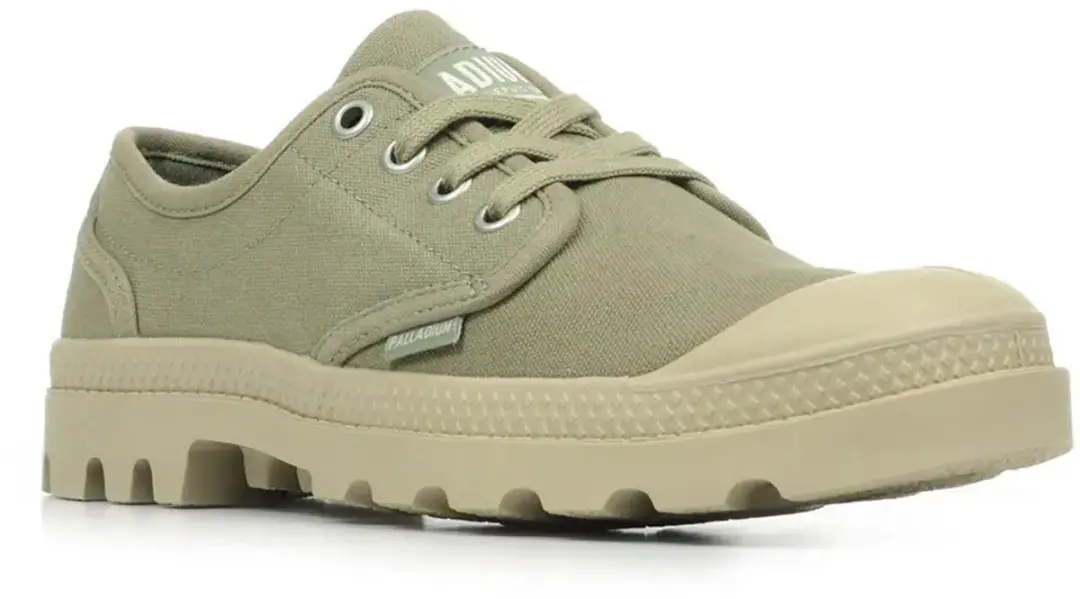 Palladium Pampa Oxford Damesschoenen - Groen 37 - afbeelding 2 van 3