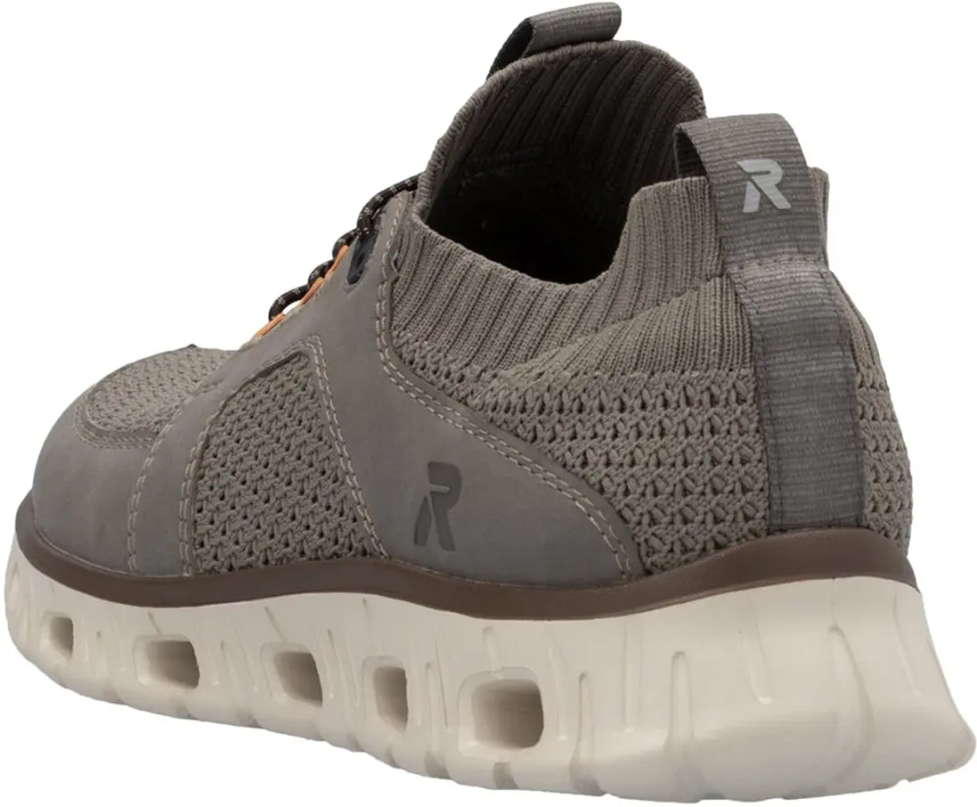 Lage leren sportschoenen