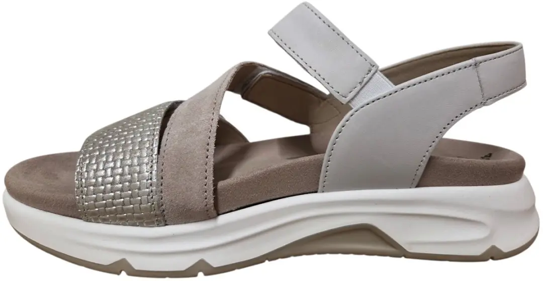 Gabor 86.882 Rolling Soft Sandalen - Beige/Goud - 38.5 - afbeelding 4 van 6