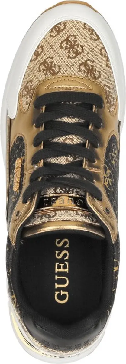 Dames Sneakers Guess Moxea12 Brown Bruin - Maat 36 - afbeelding 5 van 6