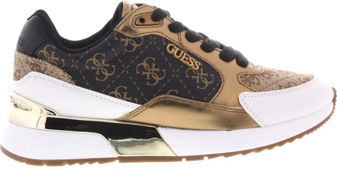 Dames Sneakers Guess Moxea12 Brown Bruin