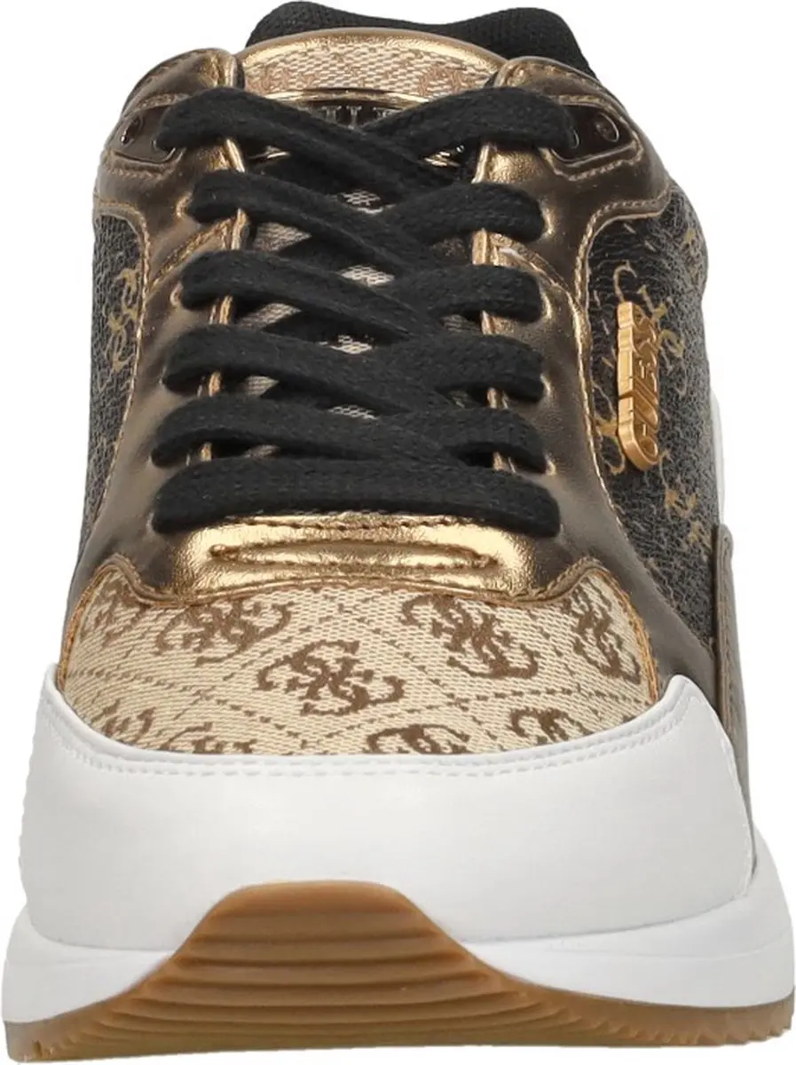 Dames Sneakers Guess Moxea12 Brown Bruin - Maat 36 - afbeelding 3 van 6