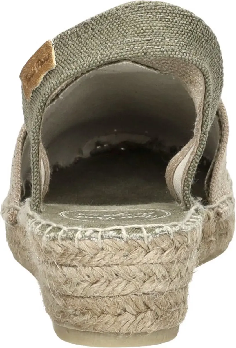 Toni Pons Verdi-V Dames Espadrilles - caqui - Maat 38 - afbeelding 5 van 6
