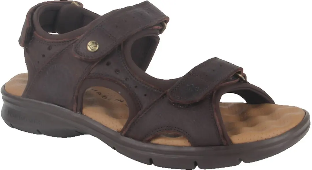 Panama Jack Salton C35 sandalen napa grass marron brown- Maat 45